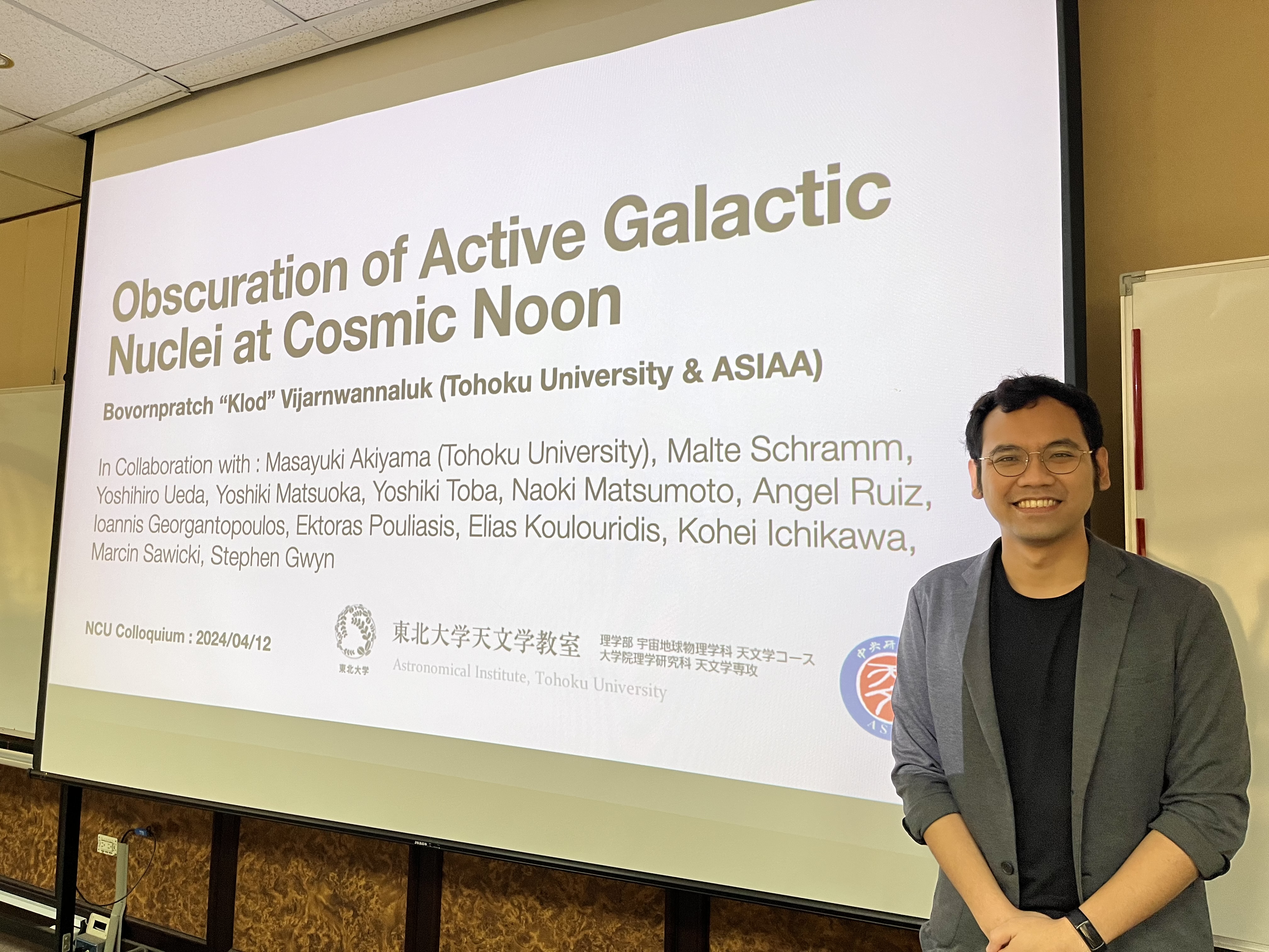 韋柏文博士演講照片