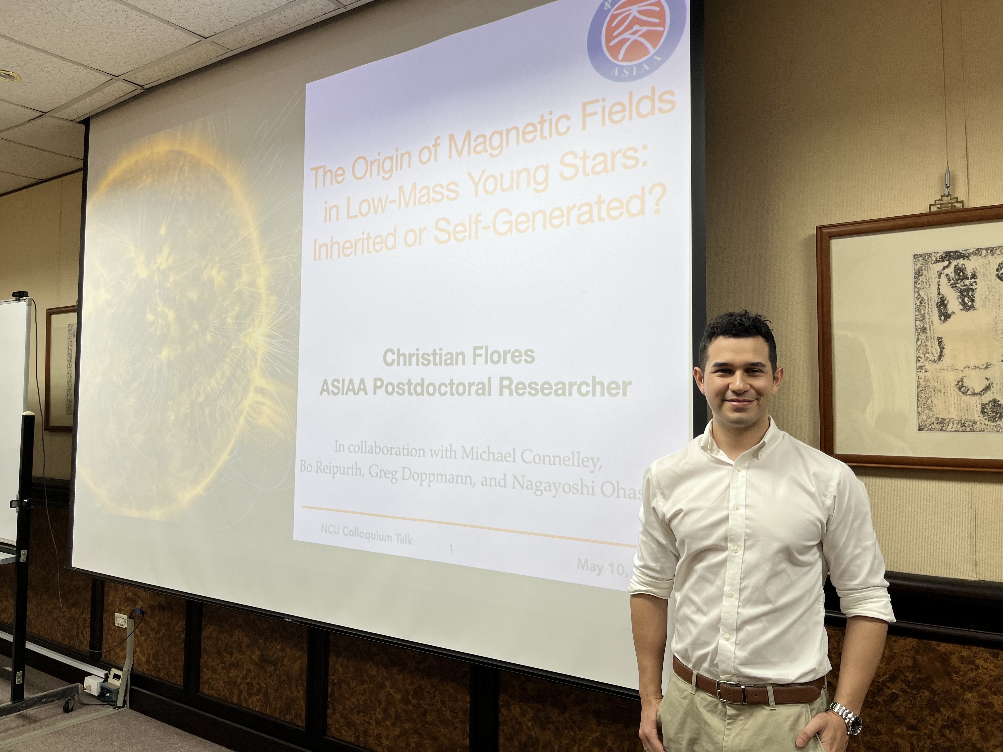 柯理思博士演講照片