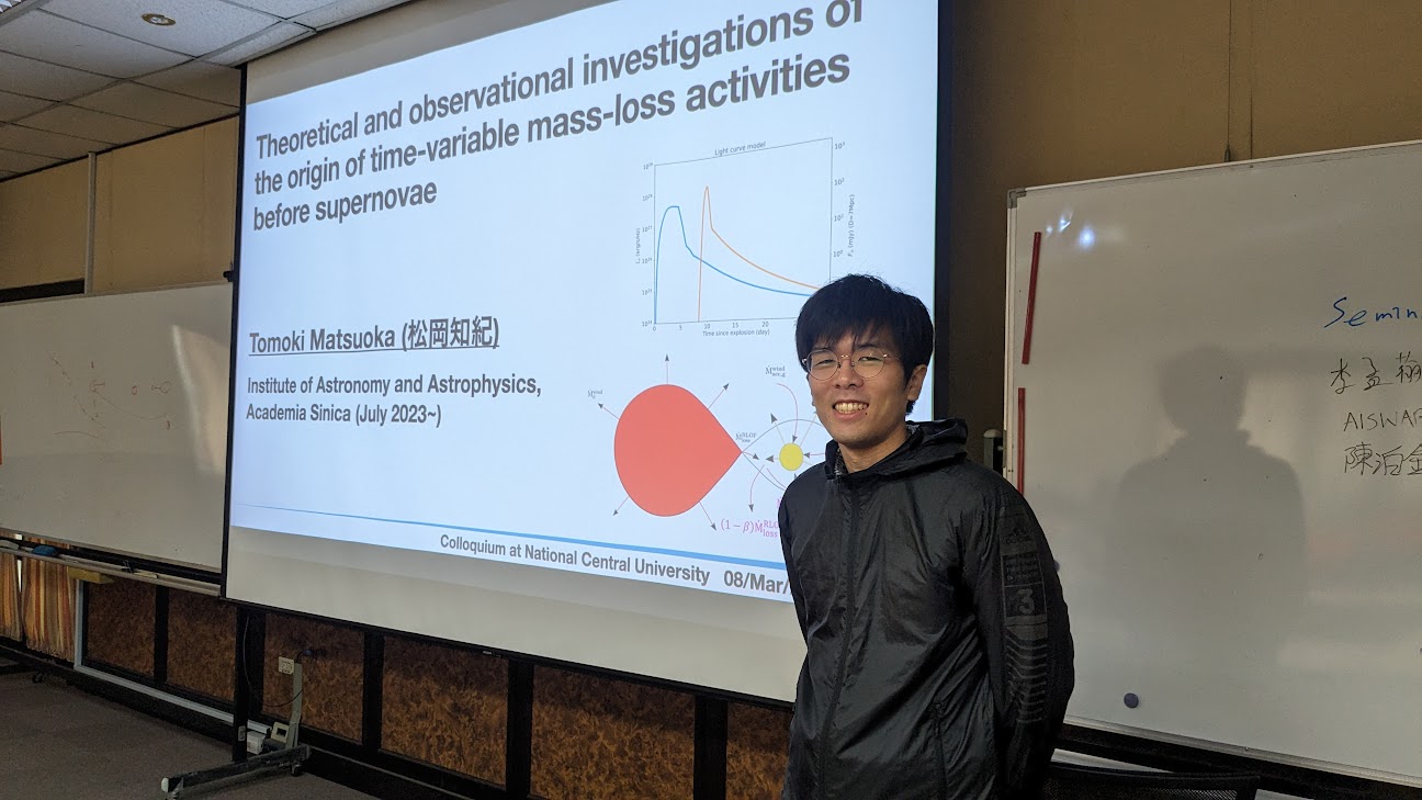 松岡知紀博士演講照片