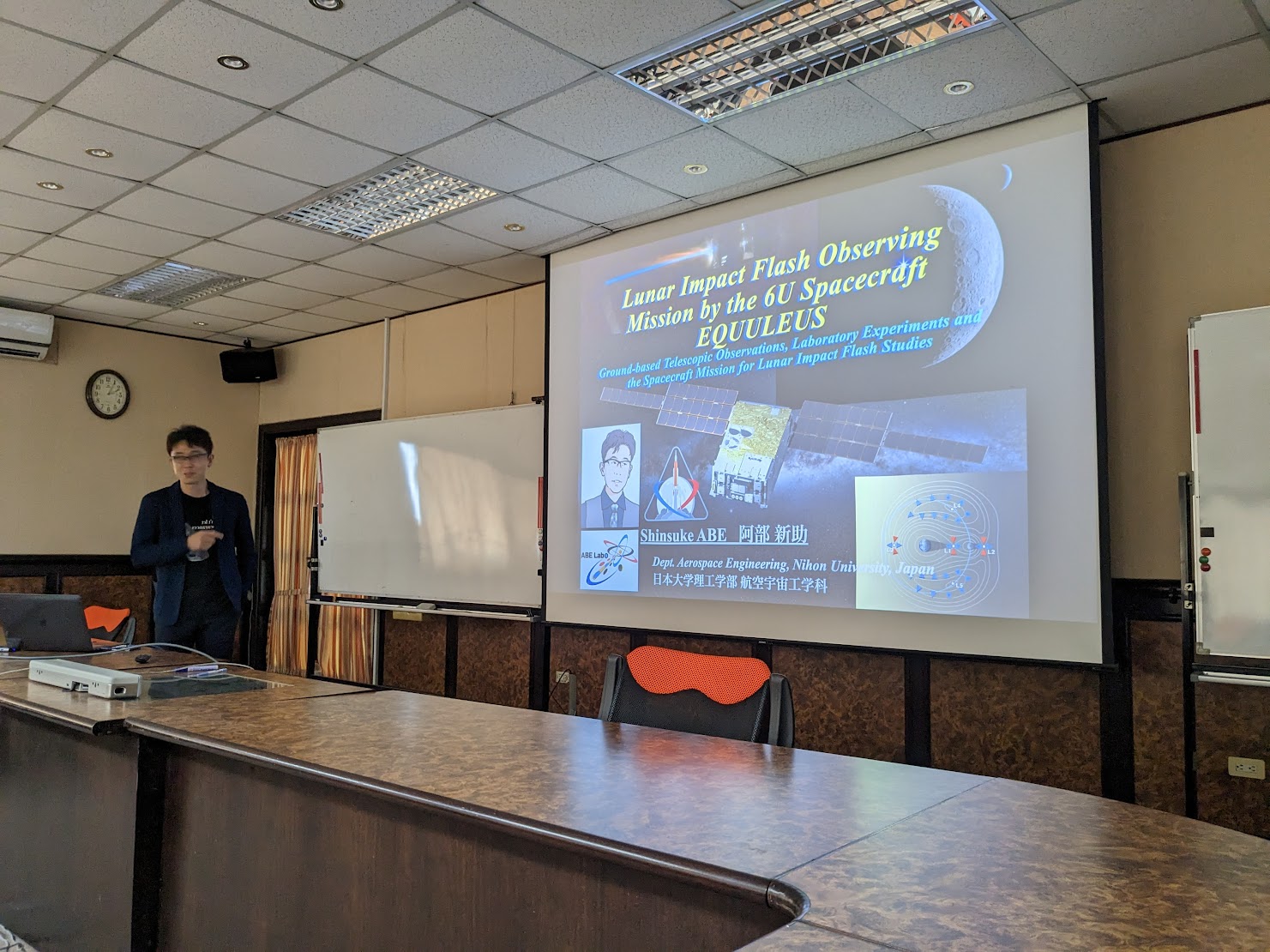 Prof. Shinsuke Abe演講照片