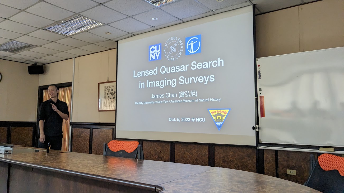 Dr. Hung-Hsu &Prime;James&Prime; Chan演講照片