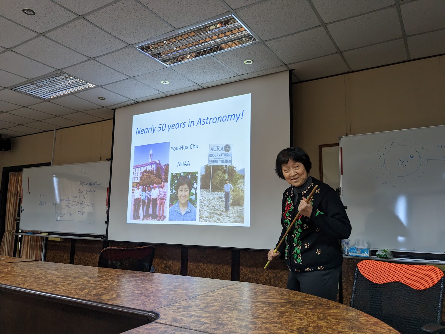 Dr. You-Hua Chu演講照片