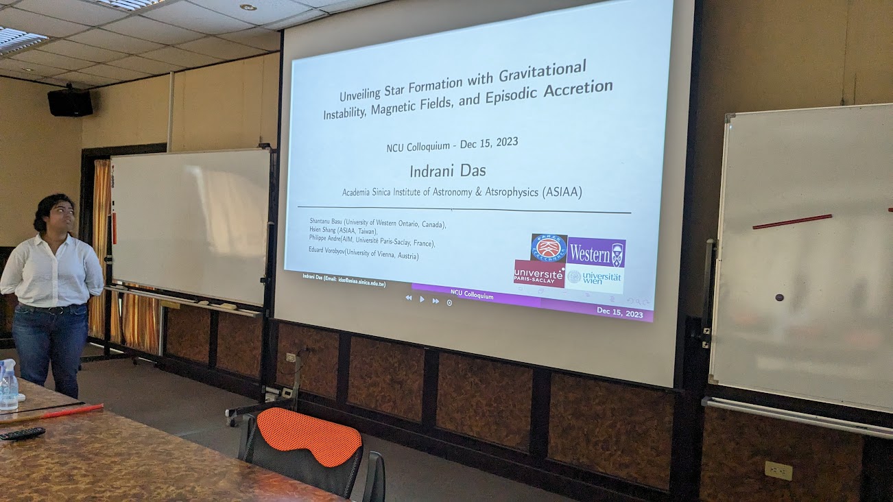 Dr. Indrani Das演講照片