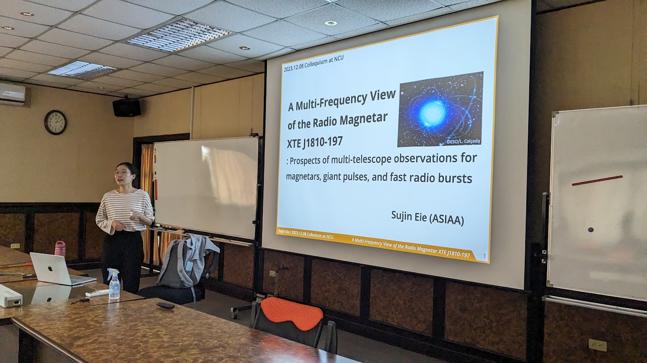 Dr. Sujin Eie演講照片