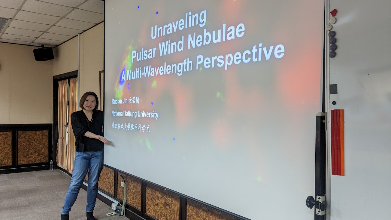 Prof. Ruolan Jin演講照片