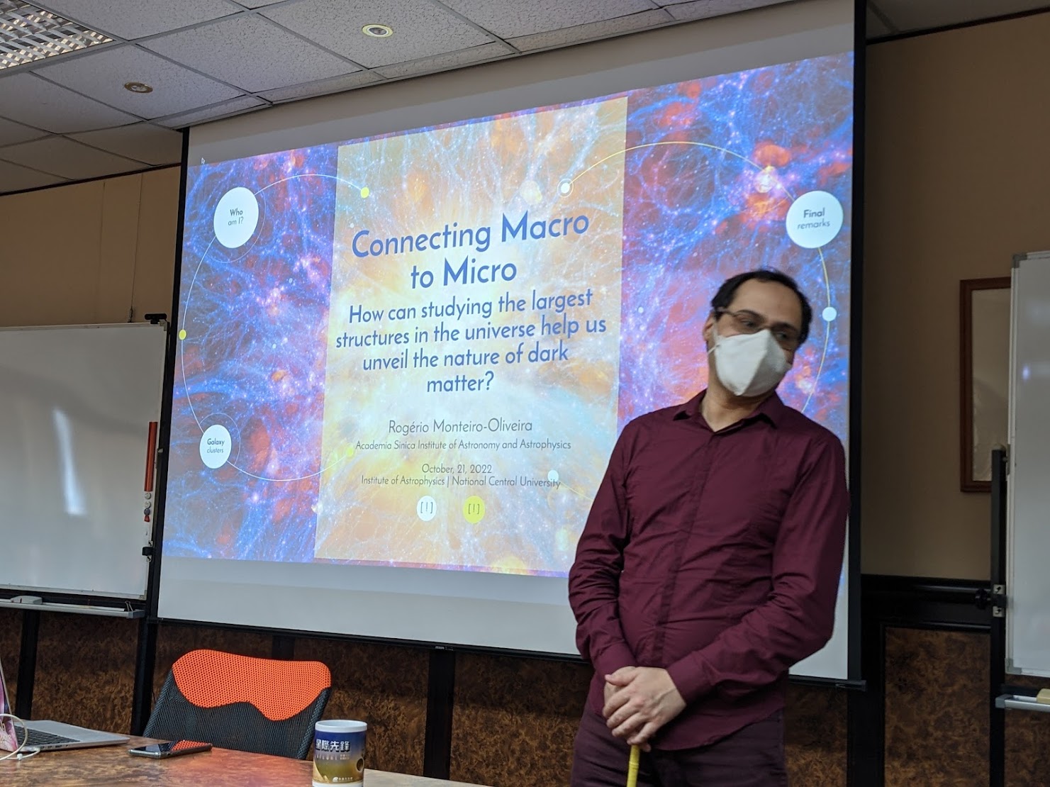 Dr. Rogério Monteiro de Oliveira演講照片