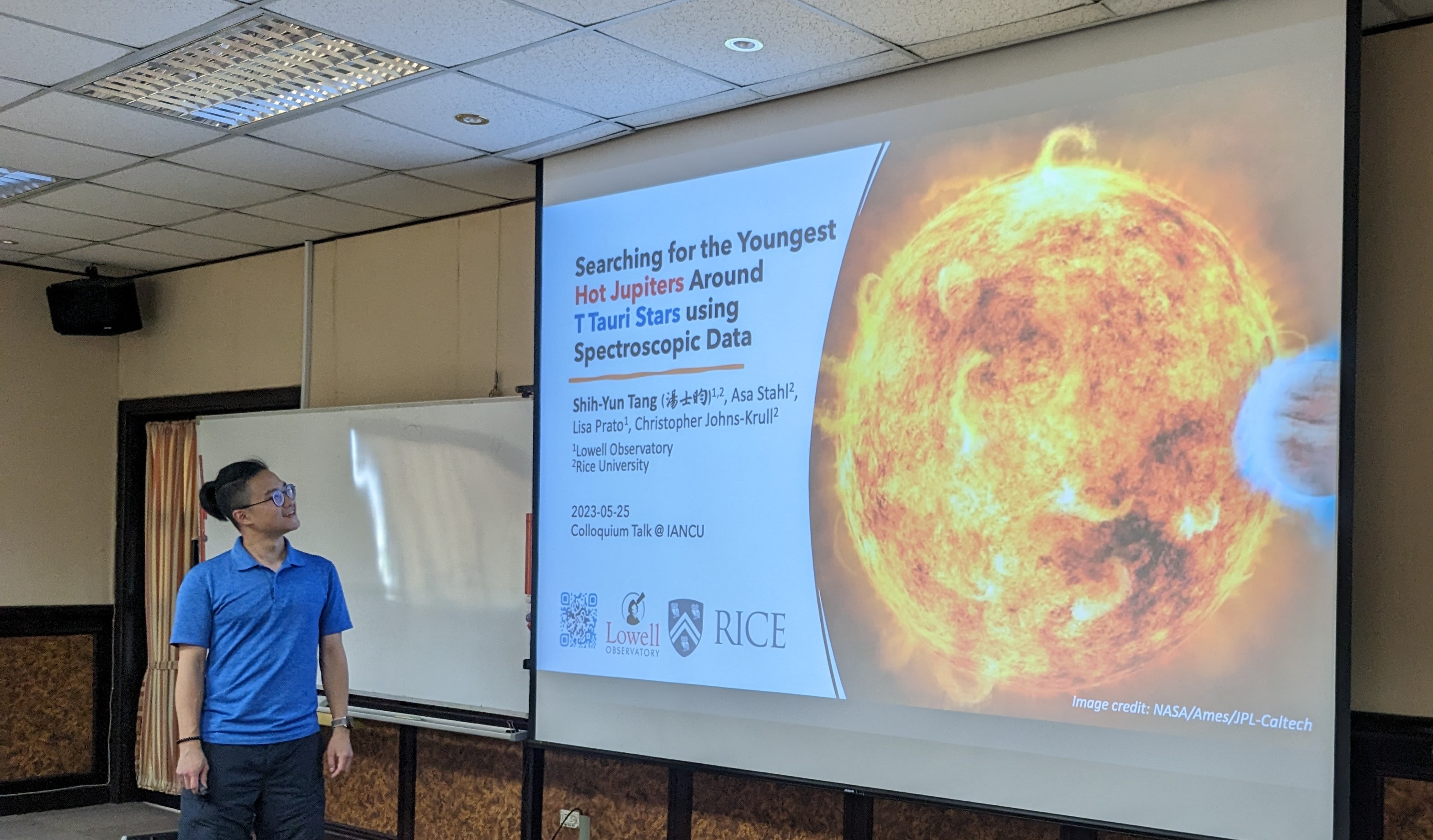 Mr. Shih-Yun Tang演講照片