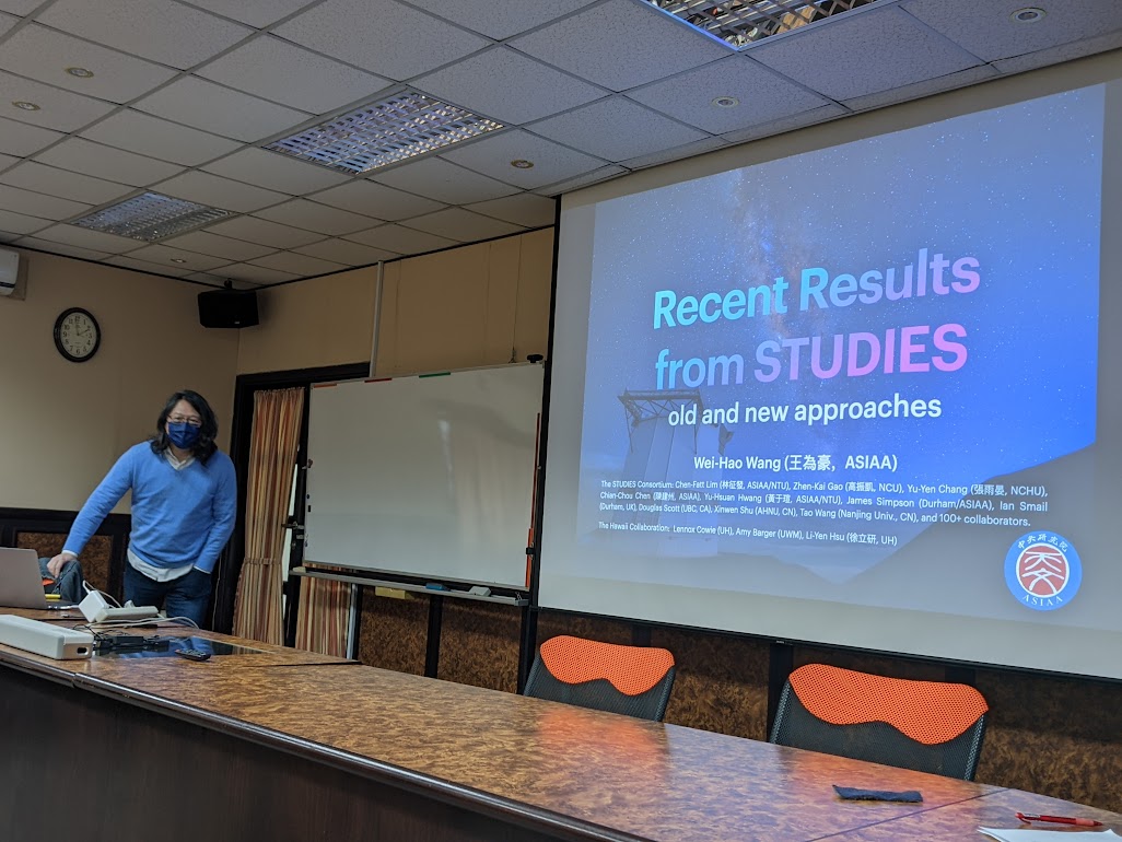 王為豪博士演講照片