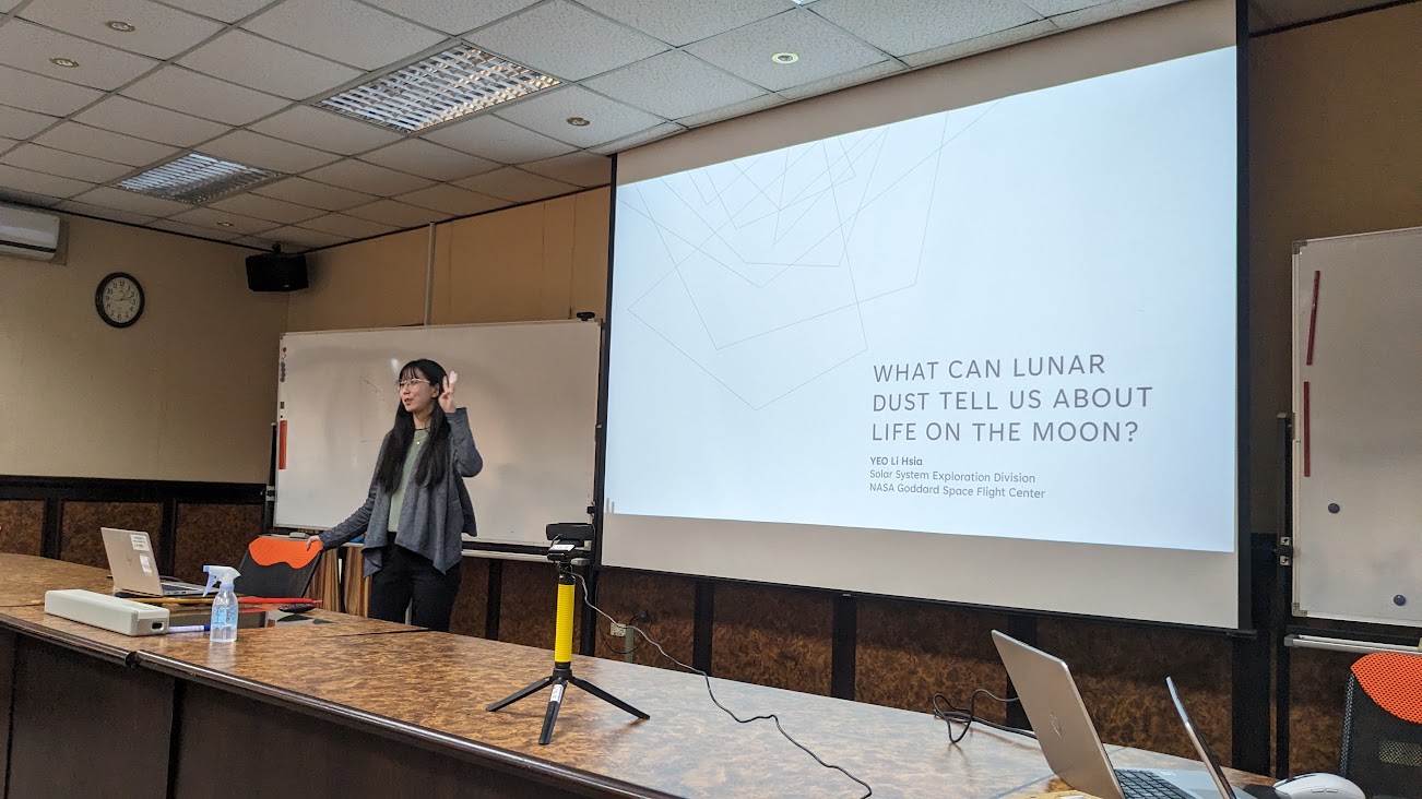 Dr. Li Hsia Yeo演講照片