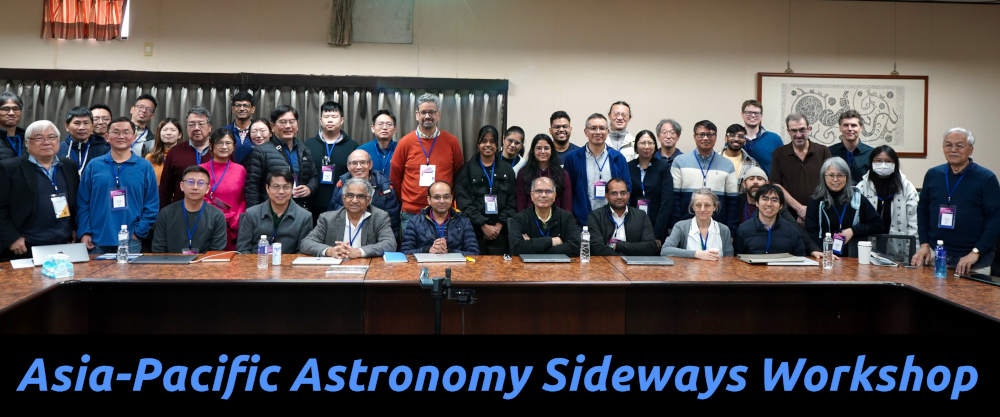 Asia-Pacific Astronomy Sideways Workshop合照