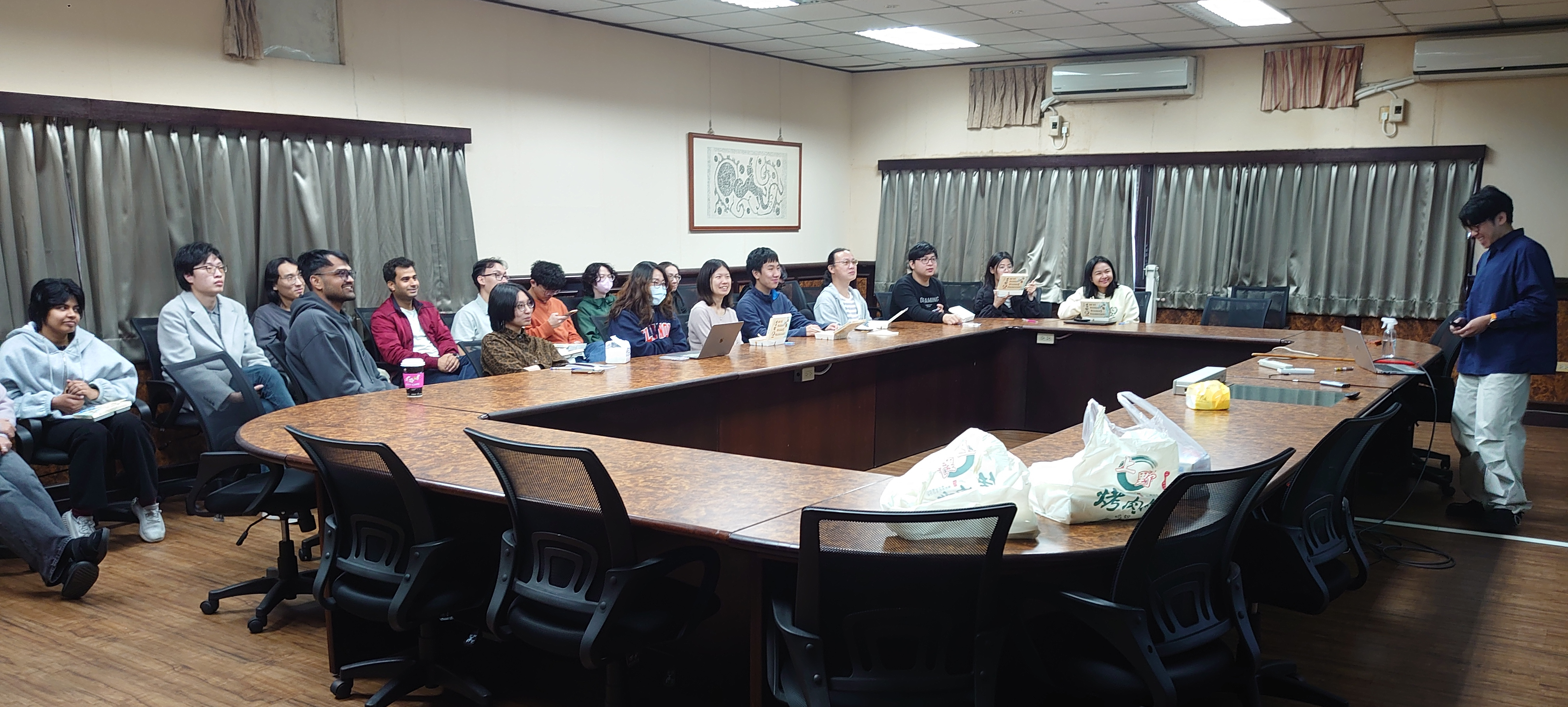 Journal Club演講照片