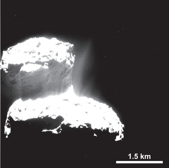 彗星67P/C-G的形狀影像