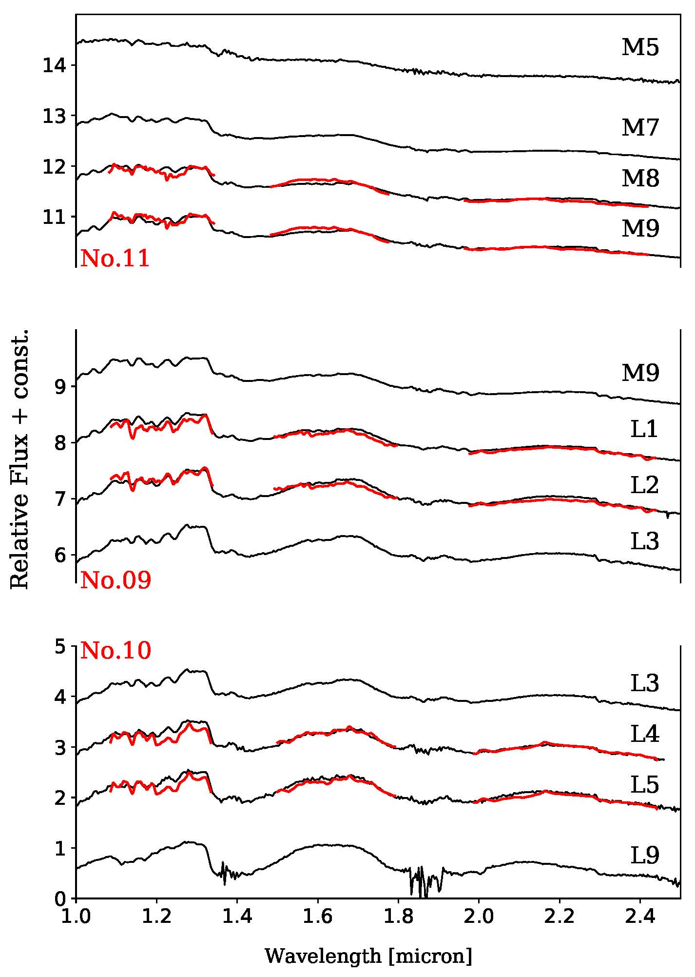 The identification near-infrared spectra of brown dwarf members in Coma Ber 